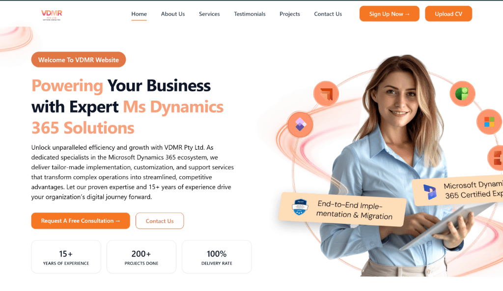 VDMR Dynamics 365 Platform